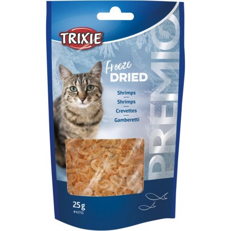 Trixie PREMIO Freeze Dried Shrimps Креветки лакомство для кошек 25 г (42755)